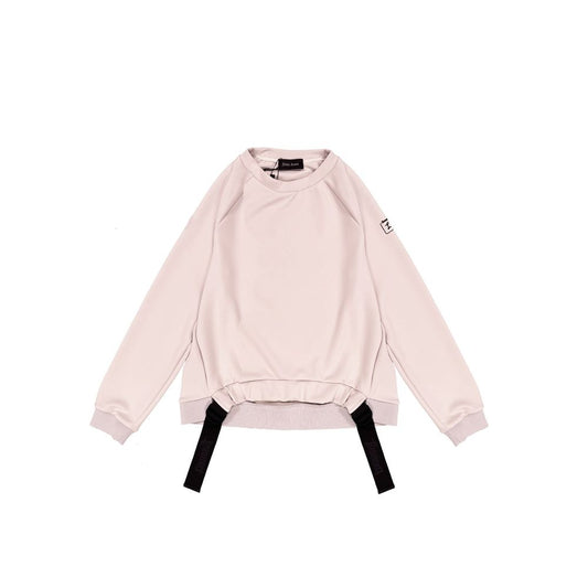 Gray Elastane Sweatshirt