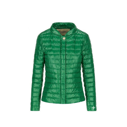 Bicolor Polyamide Full-Length Jacket