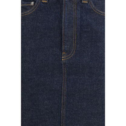 Blue Denim Skirt