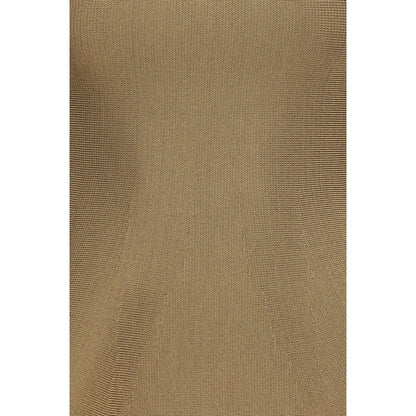 Beige Viscose Blouse