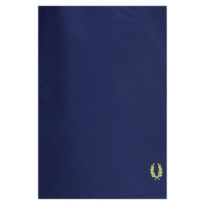 Blue Recycled Polyester Shorts
