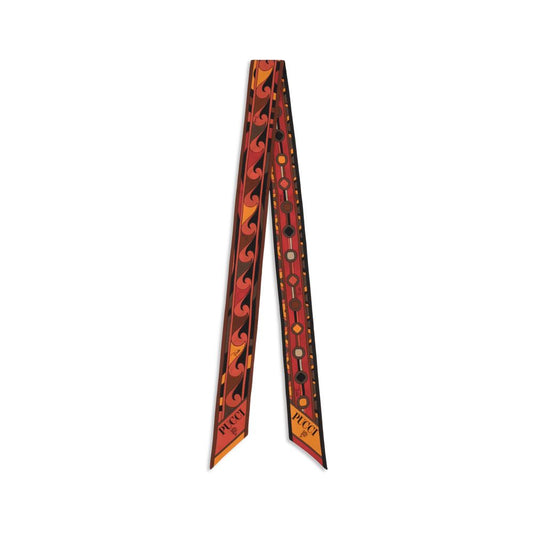 Orange Silk Scarf