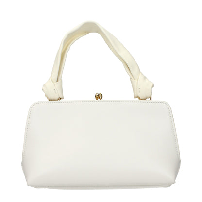 White Leather Handbag