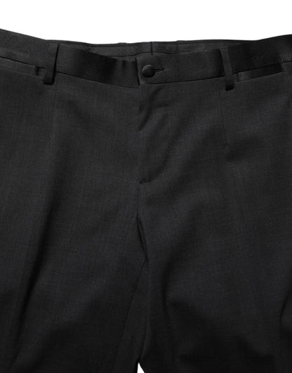 Black Cotton Dress Formal Men Trouser Pants