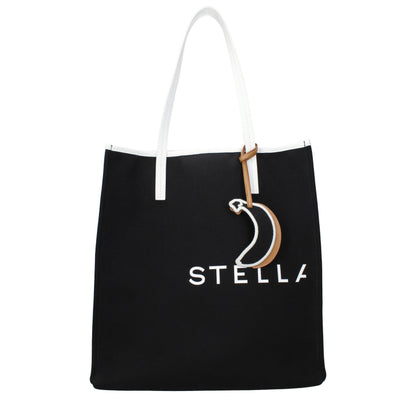 Black Fabric Shoulder Bag