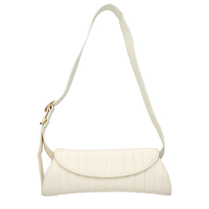 White Leather Shoulder Bag