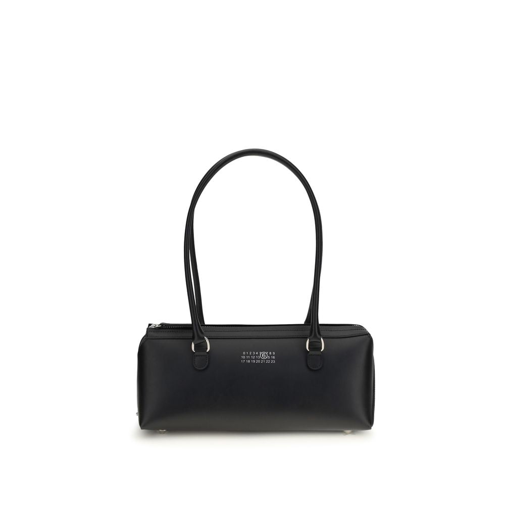 Black Calf Leather Bos Taurus Shoulder Bag