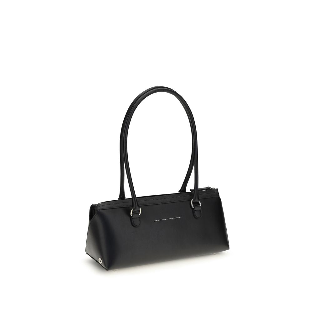Black Calf Leather Bos Taurus Shoulder Bag