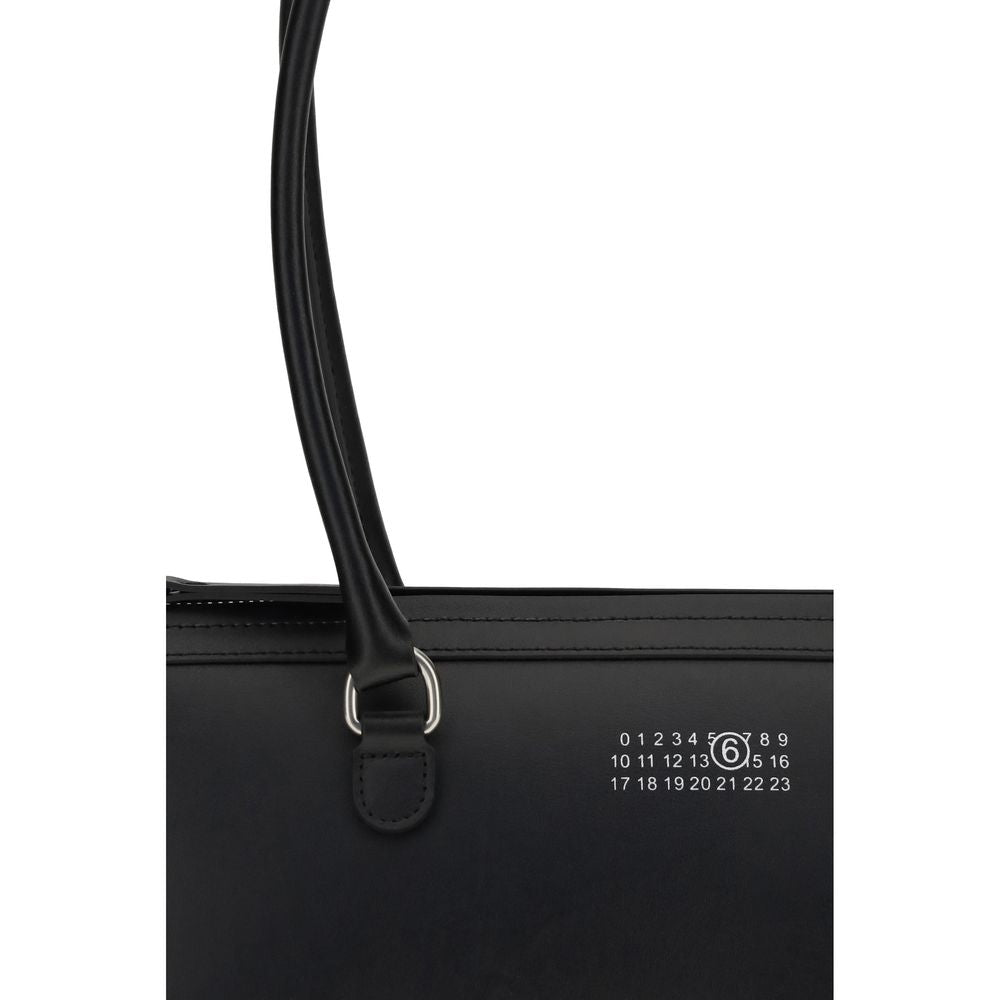Black Calf Leather Bos Taurus Shoulder Bag
