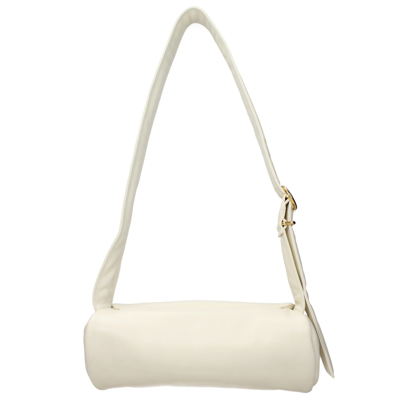 Beige Leather Crossbody Bag