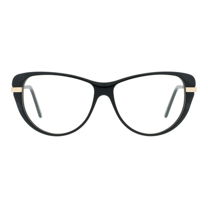 Black Metal & Plastic Glasses (Frames)