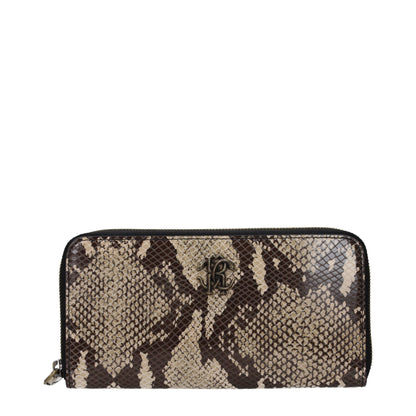 Beige Leather Wallet