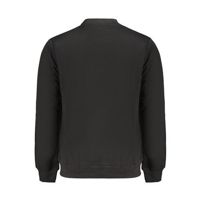 Black Cotton Men's Sweatshirt