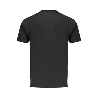 Black Cotton Men's T-Shirt