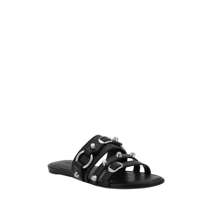 Black Lamb Ovis Aries Aries Flat Sandals