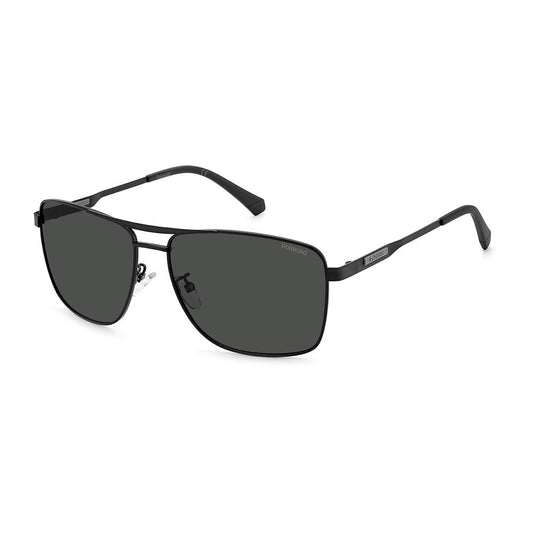 Black Metal Sunglasses