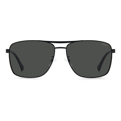 Black Metal Sunglasses