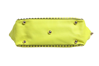 Rockstud Leather Handbag
