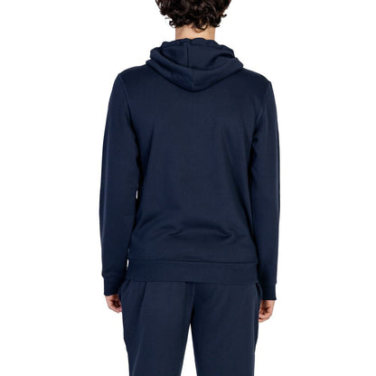 Blue Cotton Hoodie