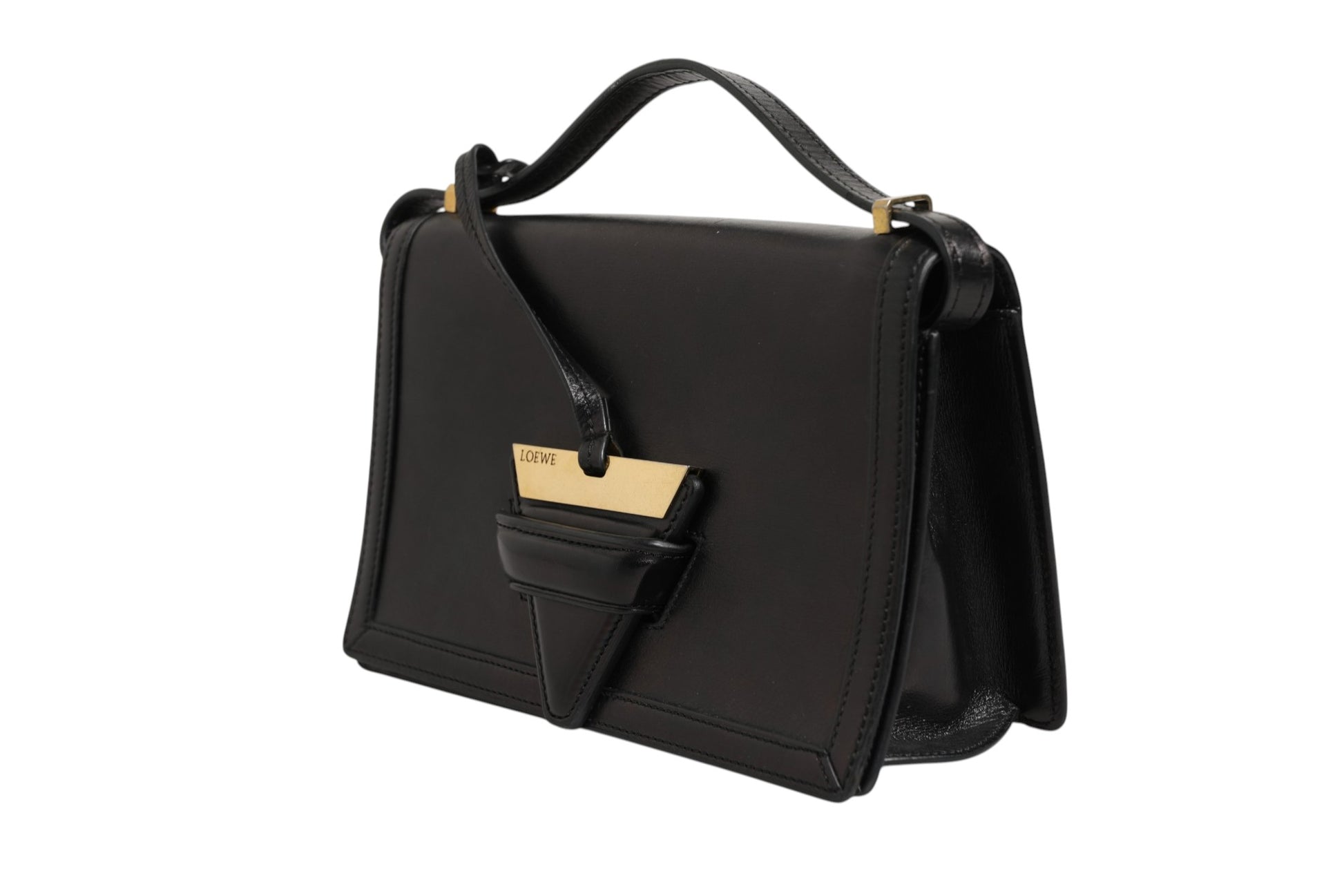 Barcelona Medium Leather Shoulder Bag