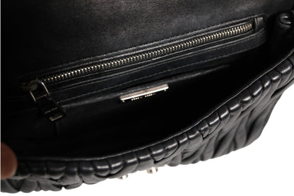 Confidential Matelasse Leather Flap Shoulder Bag