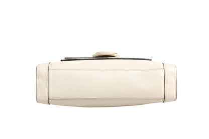 Arli Small Crossbody Bag White Leather