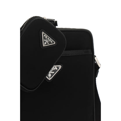 Black Nylon Shoulder Bag