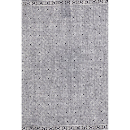 Gray Silk Handbag