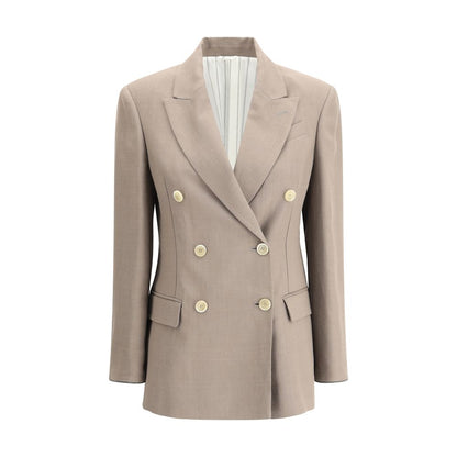 Beige Viscose Blazer