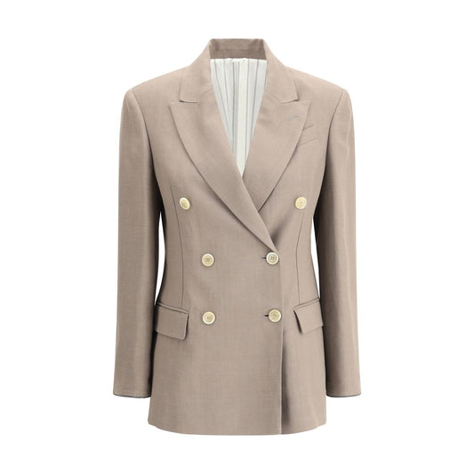 Beige Viscose Blazer
