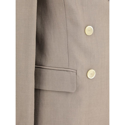Beige Viscose Blazer