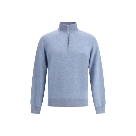 Blue Cashmere Sweater