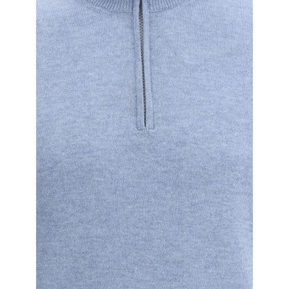 Blue Cashmere Sweater
