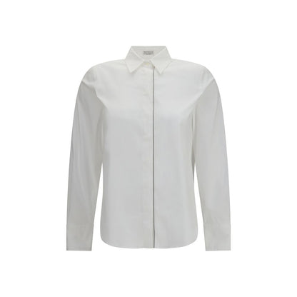 White Cotton Dress Shirt