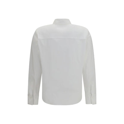 White Cotton Dress Shirt