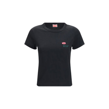 Black Cotton T-Shirt