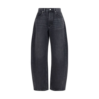 Black Cotton Jeans Denim