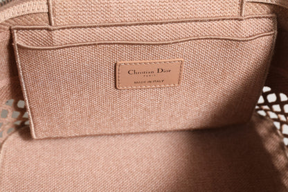 Mesh Embroidered Dior travel Vanity Case