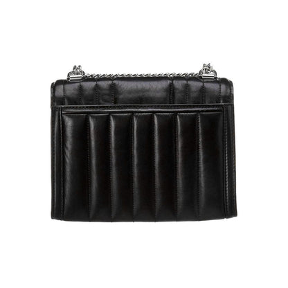 Black Fur Shoulder Bag