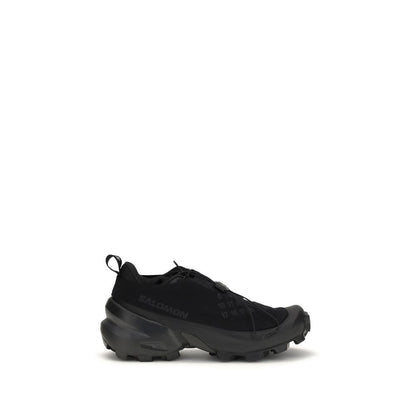 Black Nylon Athletic Sneakers