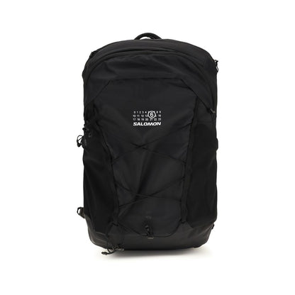 Black Nylon Backpack