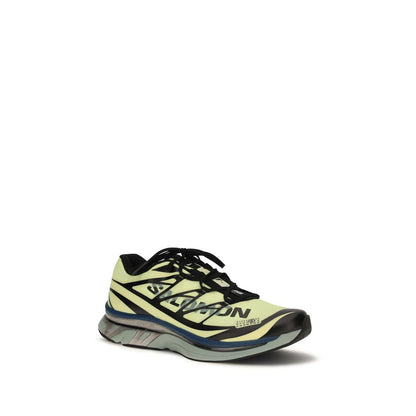 Bicolor Polyamide Athletic Sneakers
