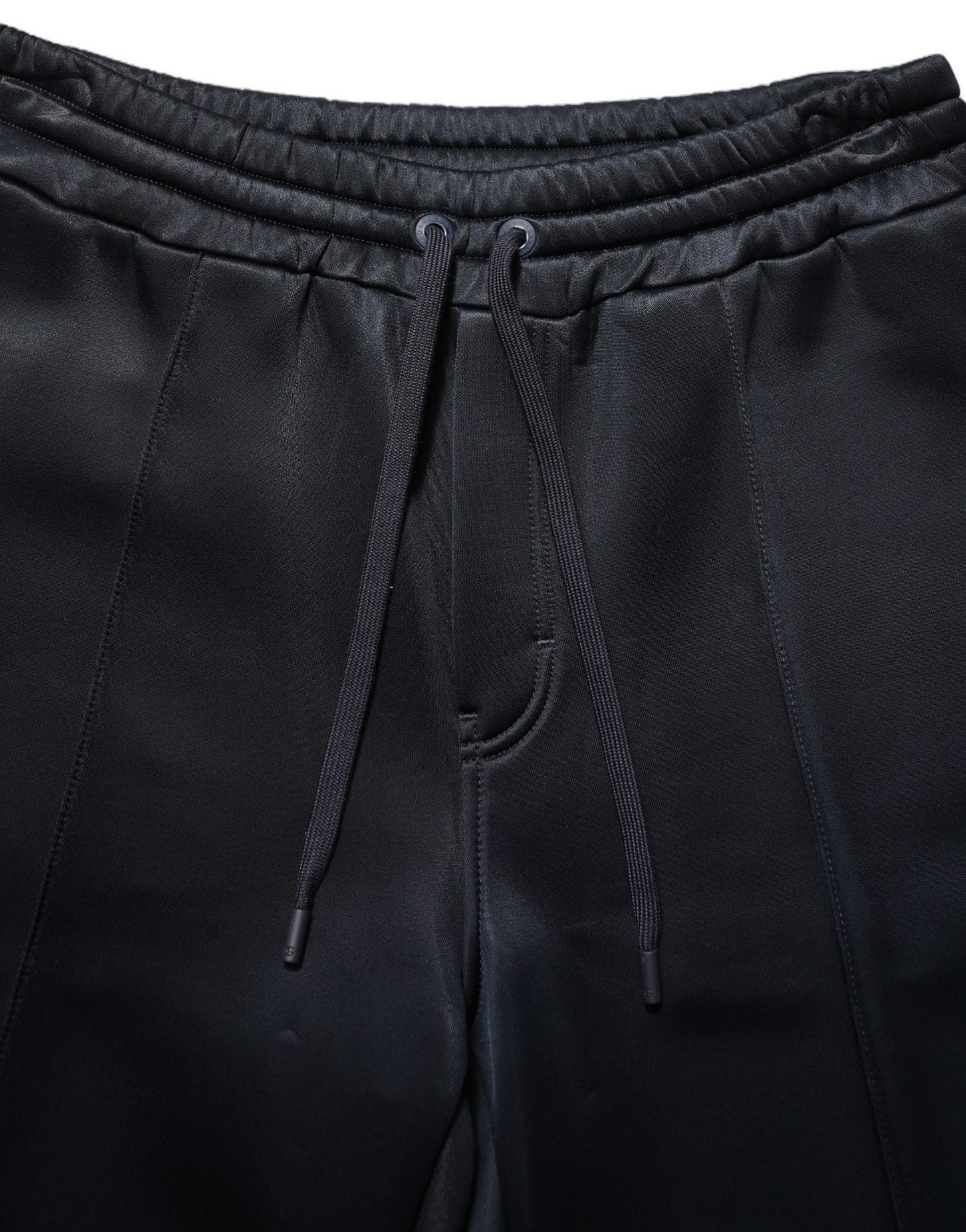 Black Polyester Jogger Men Sweatpants Pants