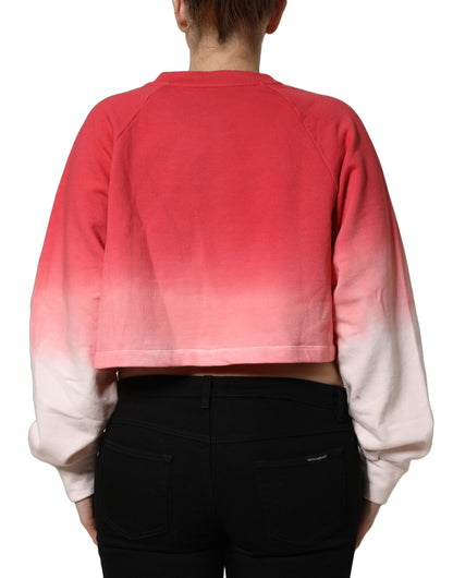 Multicolor StrawberryPrint Sweatshirt Sweater