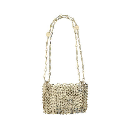 Bicolor Brass Shoulder Bag