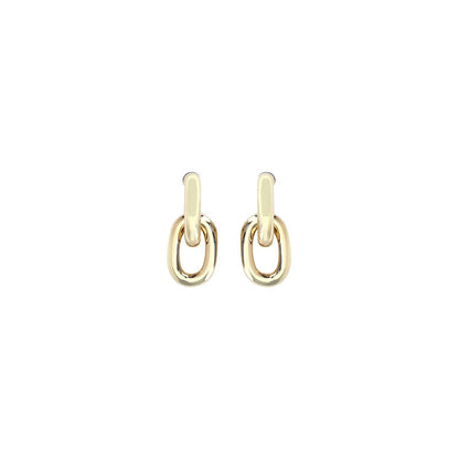 Gold Resin Earrings