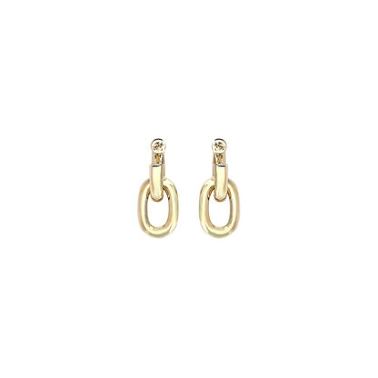 Gold Resin Earrings