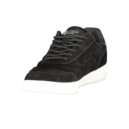 Nero Polyurethane Female Sneaker