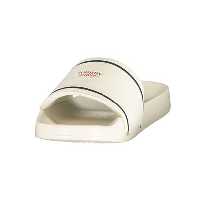 White Polyurethane Women's Slipper