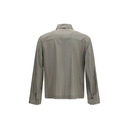Bicolor Silk Jacket